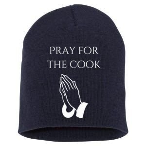 Pray For The Cook Short Acrylic Beanie