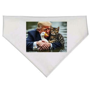 Pets For Trump Protect Our Pets Save Our Pets Gift USA-Made Doggie Bandana