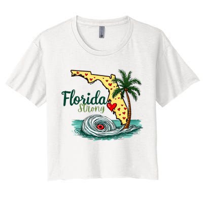 Pray For Tampa Bay Florida Strong Women's Crop Top Tee