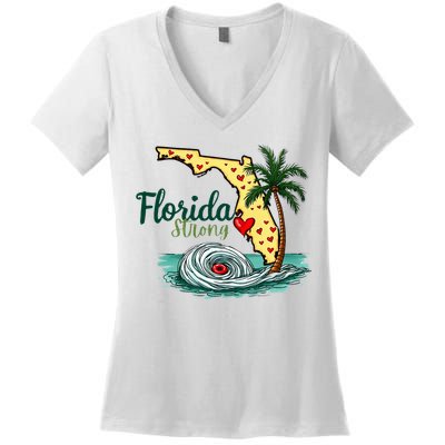 Pray For Tampa Bay Florida Strong Women's V-Neck T-Shirt