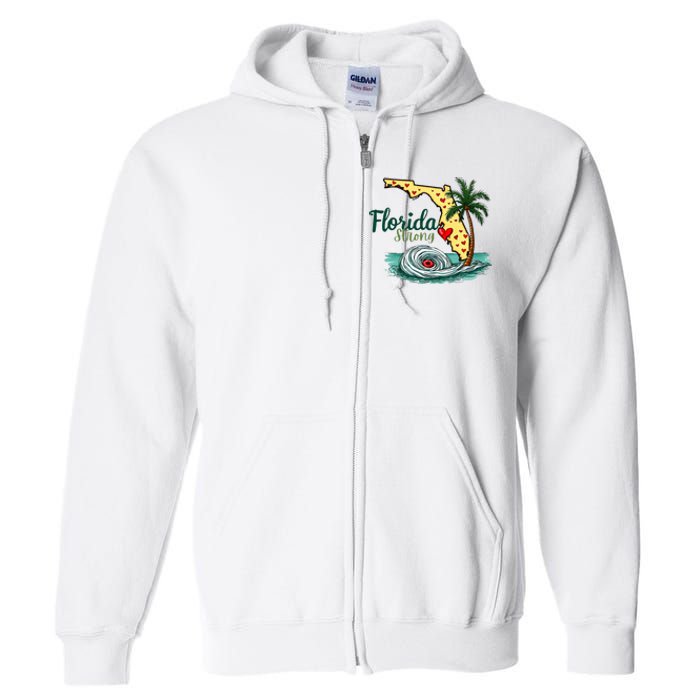 Pray For Tampa Bay Florida Strong Full Zip Hoodie