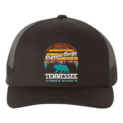 Pigeon Forge Tennessee Great Smoky Mountains Trip Gifts Yupoong Adult 5-Panel Trucker Hat