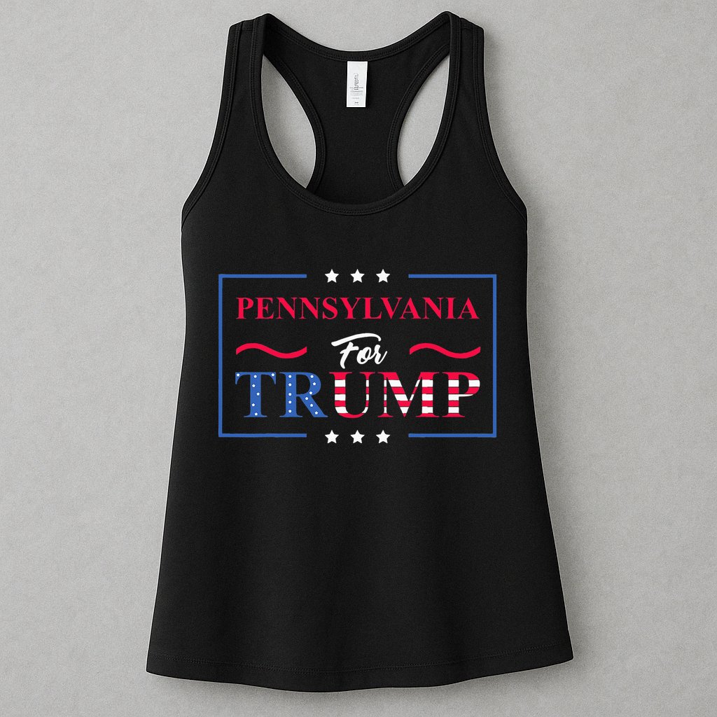 Pennsylvania For Trump Pro Vote Republican 2024 Womens Tank Top
