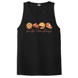 Pie For Two Please Thanksgiving Pregnancy Announcement PosiCharge Competitor Tank