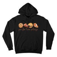 Pie For Two Please Thanksgiving Pregnancy Announcement Tall Hoodie