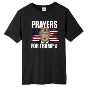 Prayers For Trump 2024 Usa Election Tall Fusion ChromaSoft Performance T-Shirt