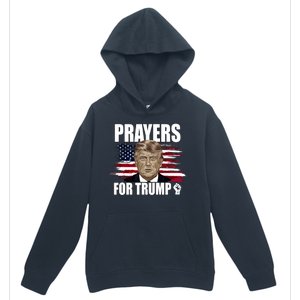 Prayers For Trump 2024 Usa Election Urban Pullover Hoodie