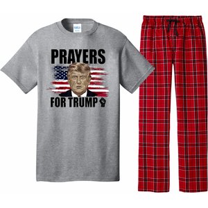 Prayers For Trump 2024 Usa Election Pajama Set