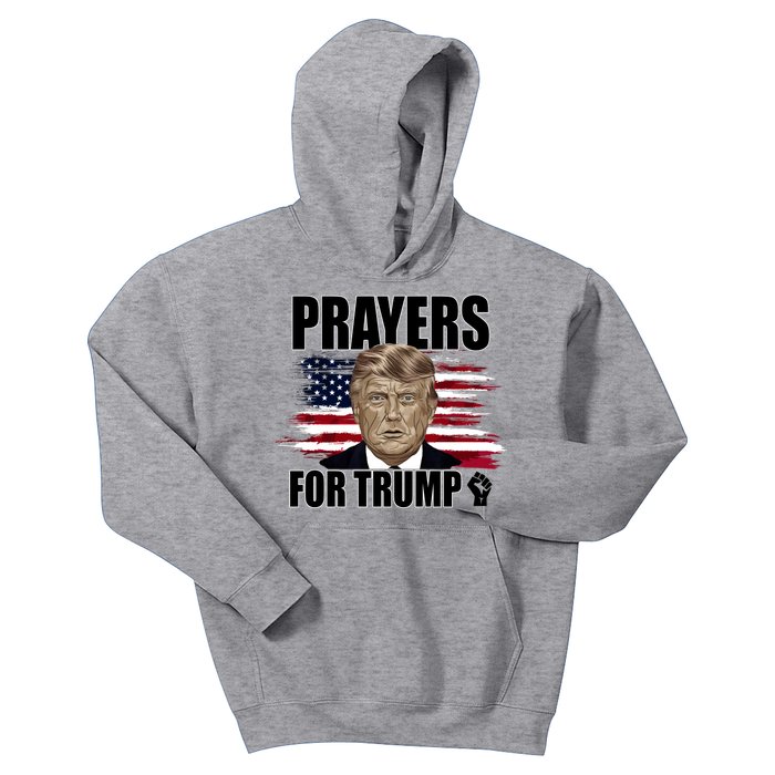 Prayers For Trump 2024 Usa Election Kids Hoodie