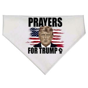 Prayers For Trump 2024 Usa Election USA-Made Doggie Bandana