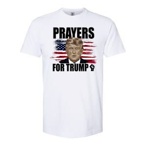 Prayers For Trump 2024 Usa Election Softstyle CVC T-Shirt