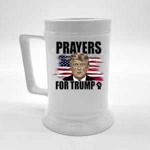 Prayers For Trump 2024 Usa Election Beer Stein