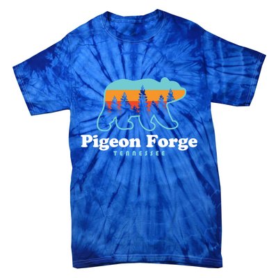Pigeon Forge Tn Bear Great Smoky Mountains Cool Gift Tie-Dye T-Shirt