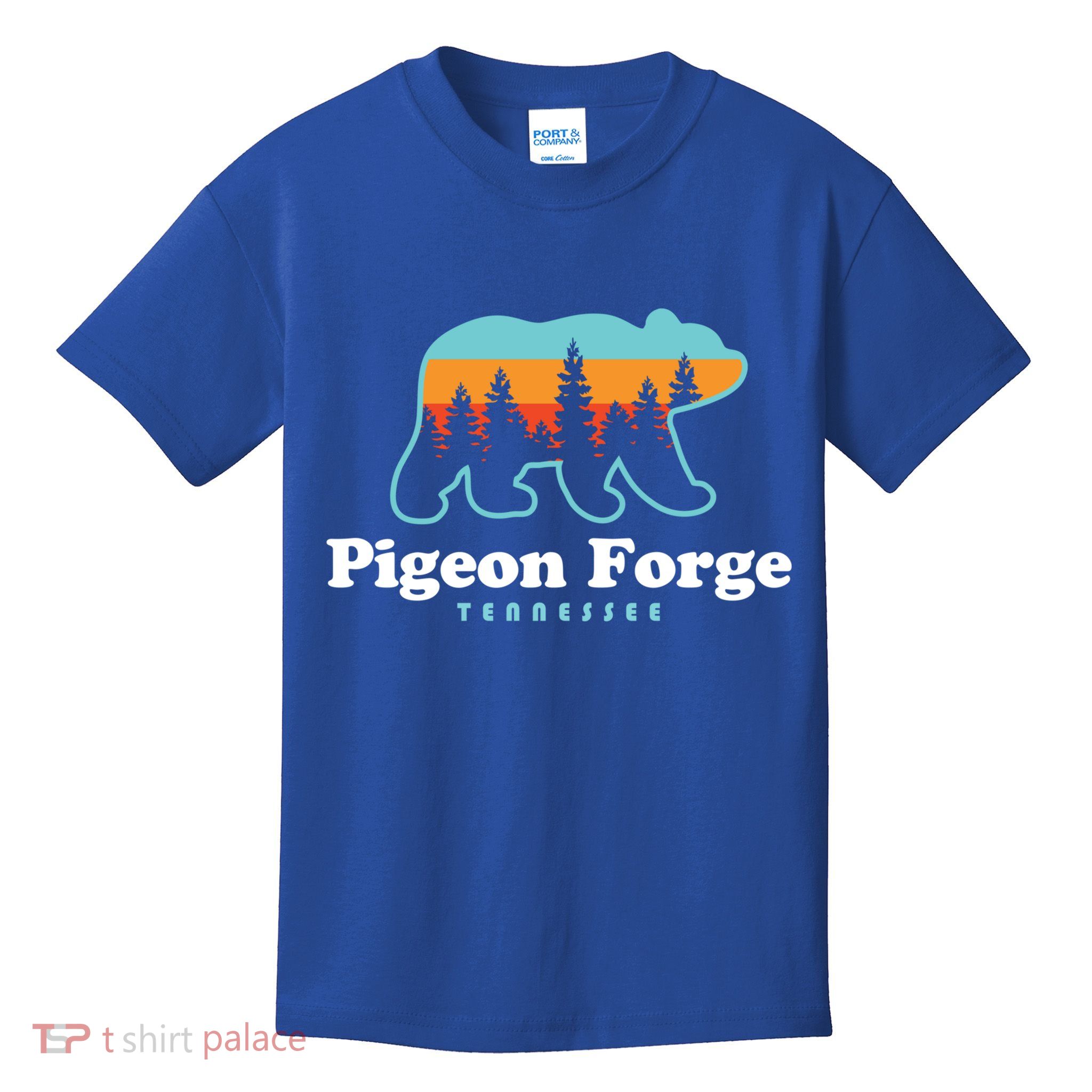Pigeon Forge Tn Bear Great Smoky Mountains Cool Gift Kids T-Shirt