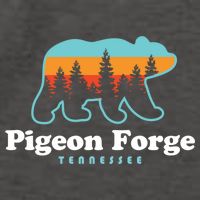 Pigeon Forge Tn Bear Great Smoky Mountains Cool Gift Vector Backpack