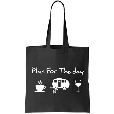 Plan For The Day Coffee Camping Wine Bag