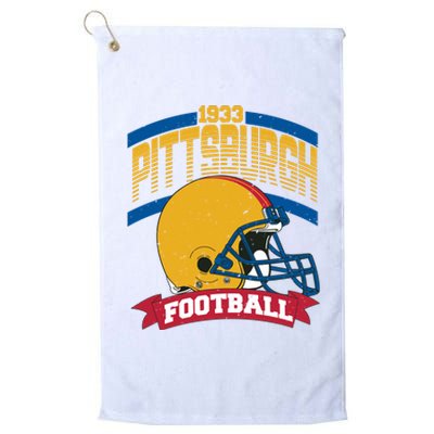 Pittsburgh Football Team Supporter 1933 Platinum Collection Golf Towel