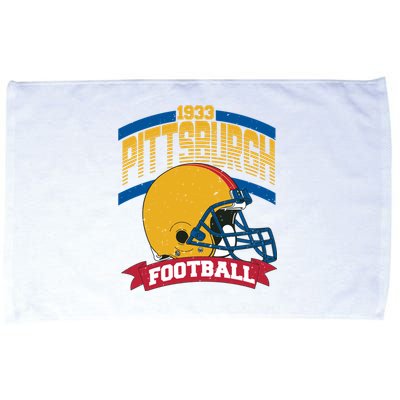 Pittsburgh Football Team Supporter 1933 Microfiber Hand Towel