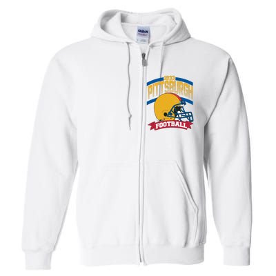 Pittsburgh Football Team Supporter 1933 Full Zip Hoodie