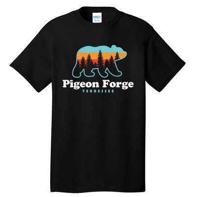 Pigeon Forge TN Bear Great Smoky Mountains Tall T-Shirt