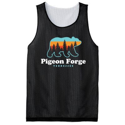 Pigeon Forge TN Bear Great Smoky Mountains Mesh Reversible Basketball Jersey Tank