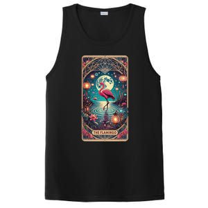 Pink Flamingo Tarot Card Flamingo For Man Woman PosiCharge Competitor Tank