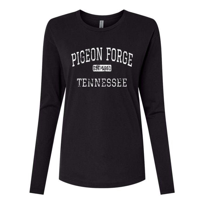 Pigeon Forge Tennessee TN Vintage Womens Cotton Relaxed Long Sleeve T-Shirt