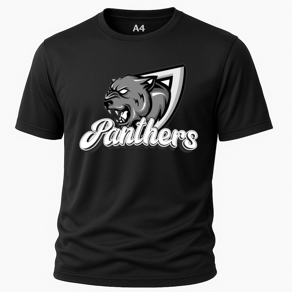 Panthers Fan Team Supporter Sports Animal Wildlife Lover Cooling Performance Crew T-Shirt
