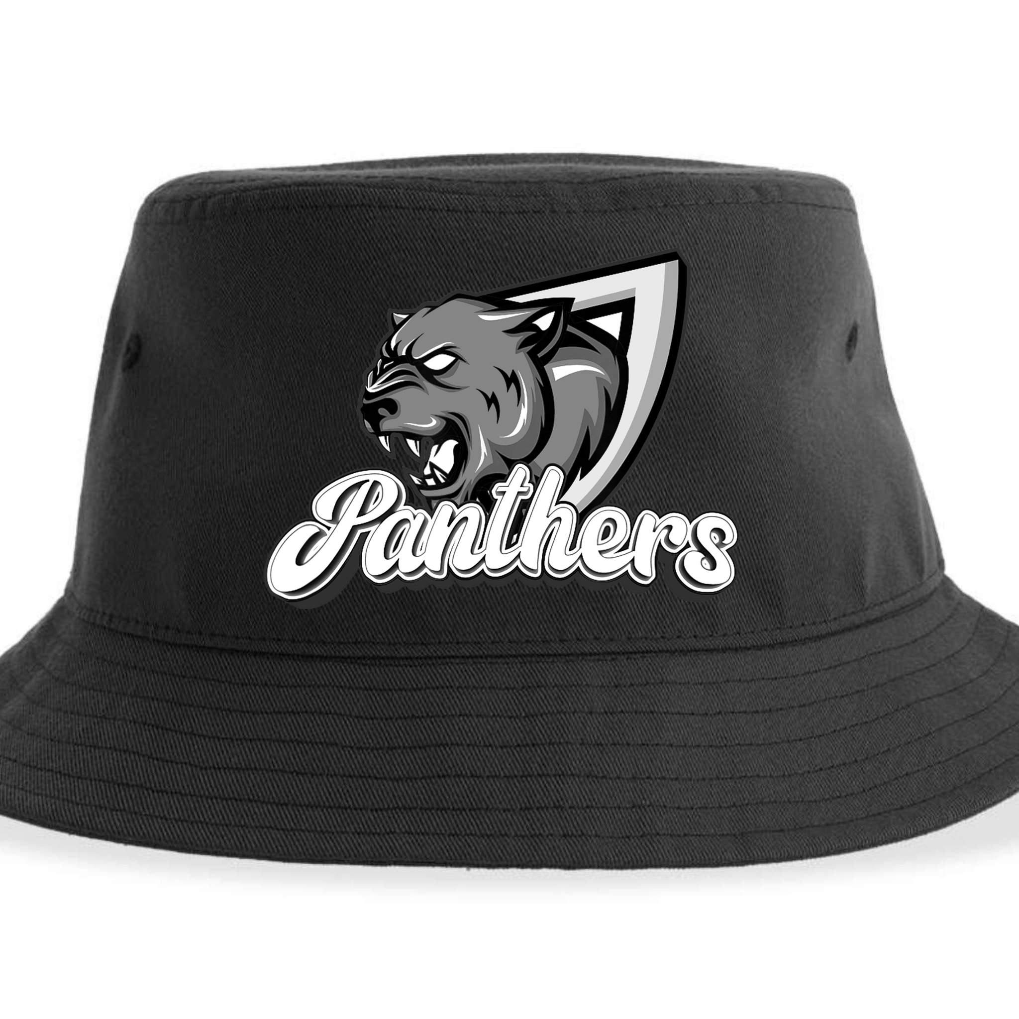 Panthers Fan Team Supporter Sports Animal Wildlife Lover Sustainable Bucket Hat