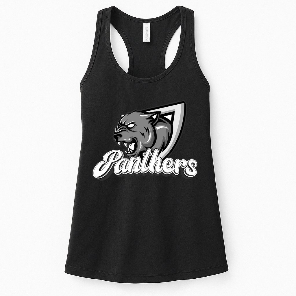 Panthers Fan Team Supporter Sports Animal Wildlife Lover Womens Tank Top