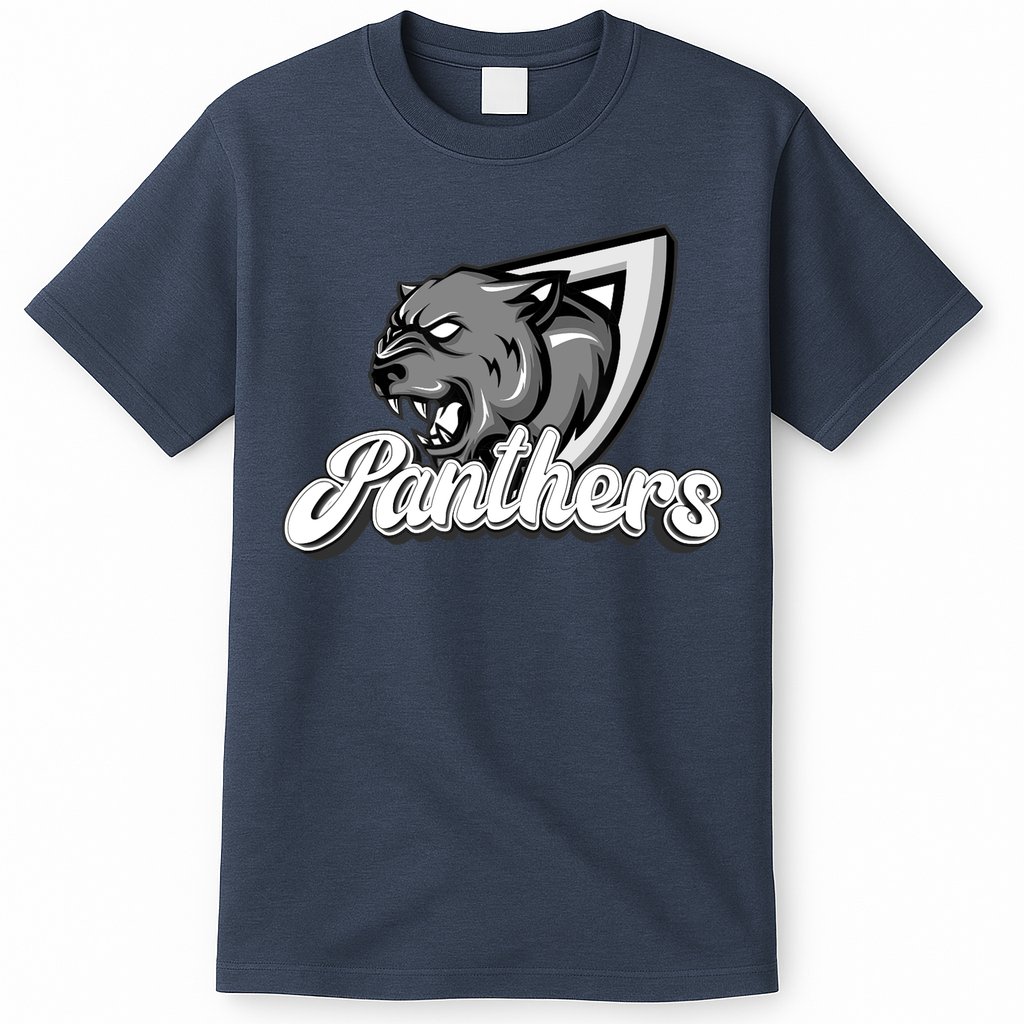 Panthers Fan Team Supporter Sports Animal Wildlife Lover T-Shirt