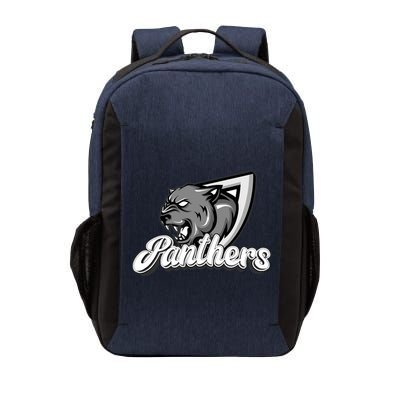 Panthers Fan Team Supporter Sports Animal Wildlife Lover Vector Backpack