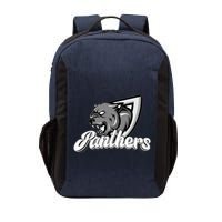 Panthers Fan Team Supporter Sports Animal Wildlife Lover Vector Backpack