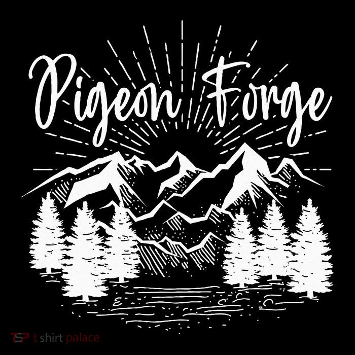 Pigeon Forge Tennessee Great Smoky Mountains National Park Drawstring Bag