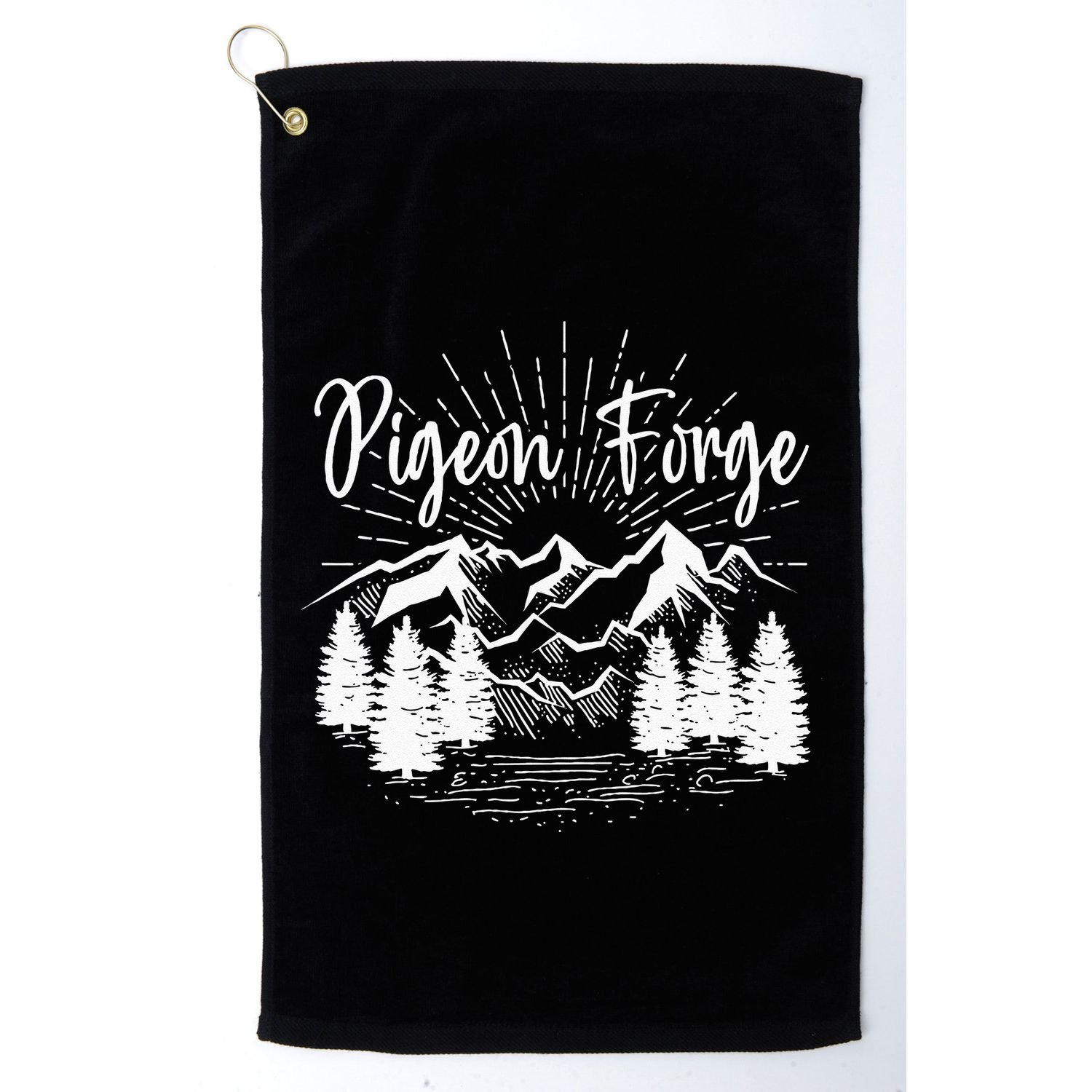 Pigeon Forge Tennessee Great Smoky Mountains National Park Golf Towel