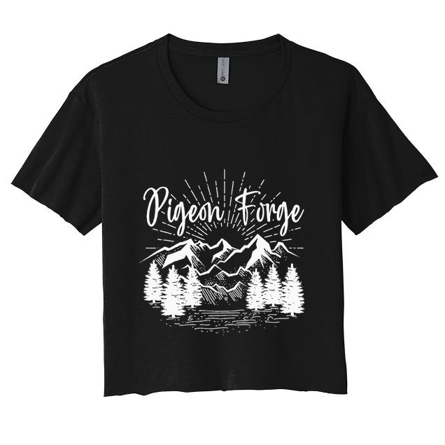 Pigeon Forge Tennessee Great Smoky Mountains National Park Crop Top