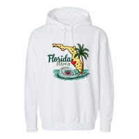 Pray For Tampa Bay Florida Strong Garment-Dyed Fleece Hoodie