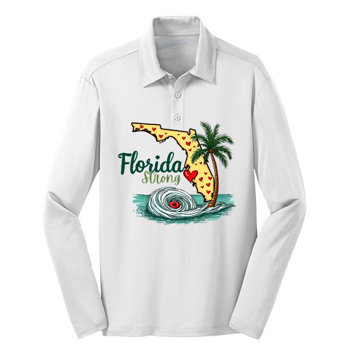 Pray For Tampa Bay Florida Strong Silk Touch Performance Long Sleeve Polo