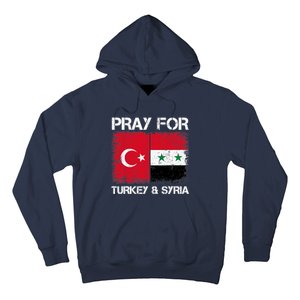 Pray For Turkey And Syria Earthquake In Turkey & Syria Flag Hoodie