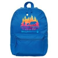 Pigeon Forge Tennessee Bear Great Smoky Mountains Tie Dye 16 in Basic Backpack