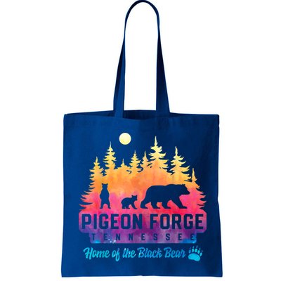 Pigeon Forge Tennessee Bear Great Smoky Mountains Tie Dye Bag