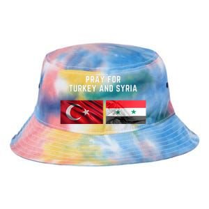 Pray For Turkey And Syria Earthquake In Turkey Tie Dye Newport Bucket Hat