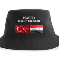 Pray For Turkey And Syria Earthquake In Turkey Sustainable Bucket Hat