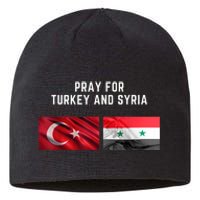 Pray For Turkey And Syria Earthquake In Turkey Sustainable Beanie