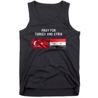 Pray For Turkey And Syria Earthquake In Turkey Tank Top