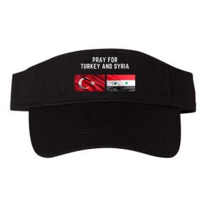 Pray For Turkey And Syria Earthquake In Turkey Valucap Bio-Washed Visor