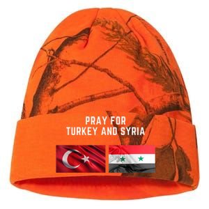 Pray For Turkey And Syria Earthquake In Turkey Kati Licensed 12" Camo Beanie