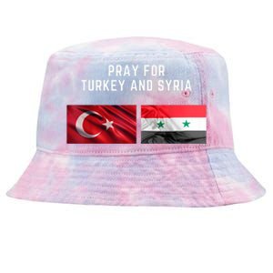 Pray For Turkey And Syria Earthquake In Turkey Tie-Dyed Bucket Hat