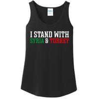 Pray For Turkey Syria Earthquake Praying Caring Ladies Essential Tank