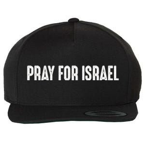 Pray For The Peace Of Jerusalem & Pray For Israel Pro Jewish Wool Snapback Cap